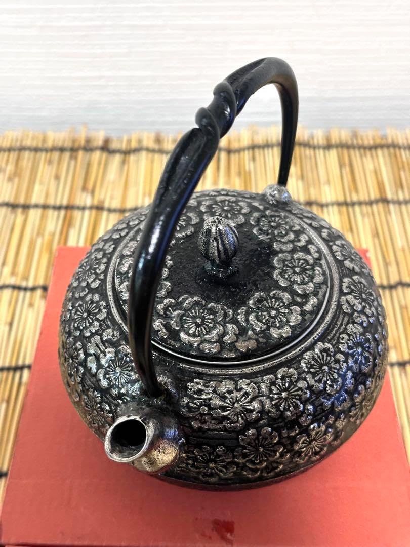 供箱付 工房和秋 金野 和秋作 和銑、砂鉄鉄急須 南部